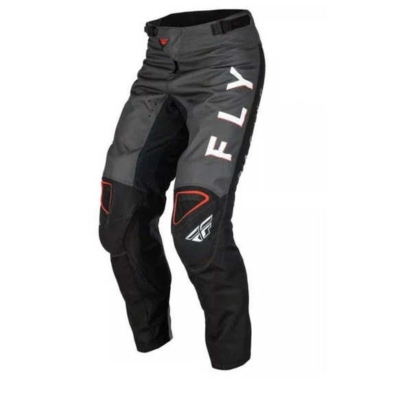 NWT Fly Racing Kinetic Kore Black Gray Performance Pants Size 42